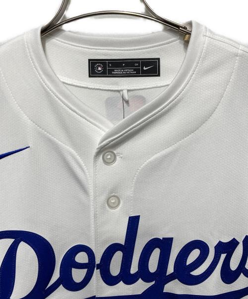 NIKE (ナイキ) 半袖カットソー/ドジャース 大谷翔平 リミテッドユニフォーム ホワイト サイズ:S