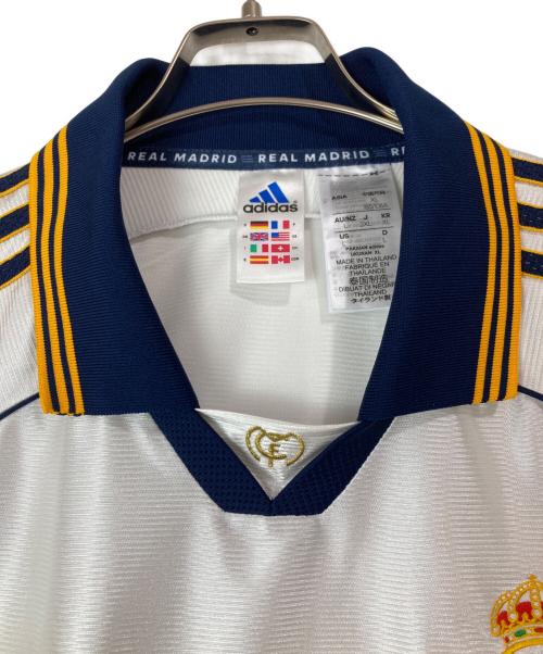 adidas (アディダス) 復刻 レアル・マドリード 99/00 ホームユニフォーム ホワイト サイズ:2XL