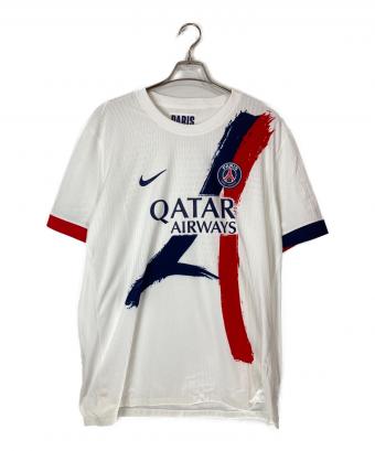 NIKE (ナイキ) Paris Saint-Germain (パリサンジェルマン) 24-26 パリSG AWAY オーセンティックユニフォーム ホワイト サイズ:2XL