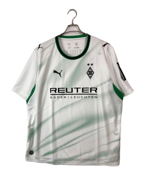 PUMA (プーマ) 26-27 ボルシア・メンヒェングラートバッハ HOME ユニフォーム ホワイト×グリーン サイズ:XXL 未使用品