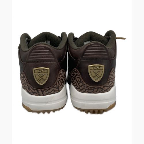 NIKE (ナイキ) Air Jordan 3 Retro Golf "Brown" ブラウン サイズ:26cm