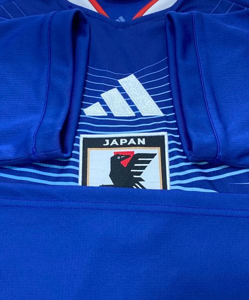 adidas (アディダス) サッカーレプリカユニフォーム/ゲームシャツ ブルー サイズ:L