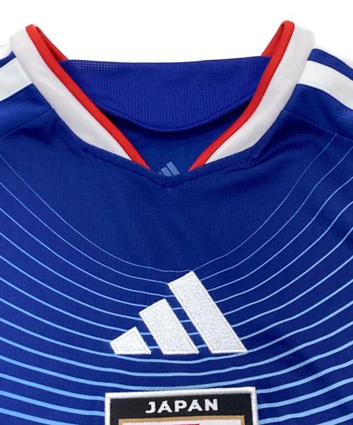 adidas (アディダス) サッカーレプリカユニフォーム/ゲームシャツ ブルー サイズ:L