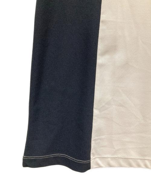 le coq sportif GOLF (ルコック スポルティフ ゴルフ) ライン切替ワンピース ベージュ×ブラック サイズ:SIZE L