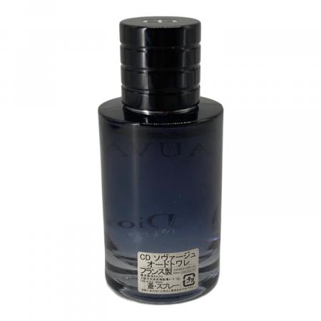 Dior ソヴァージュ オードゥ トワレ 100ml 新品未使用 Dior (ディオール) ソヴァージュ オードゥ トワレ 60ml 残量80%-99