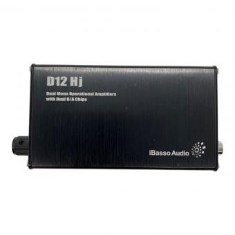 iBasso Audio (アイバッソオーディオ) USB-DACポータブルヘッドホンアンプ バーティカル・ブラッシュドブラック D12 HJ