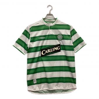 UMBRO (アンブロ) ゲームシャツ 01331335 Celtic FC セルティックFC 03/04 ホーム メンズ SIZE M グリーン×ホワイト