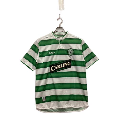 UMBRO (アンブロ) ゲームシャツ 01331335 Celtic FC セルティックFC 03/04 ホーム メンズ SIZE M グリーン×ホワイト