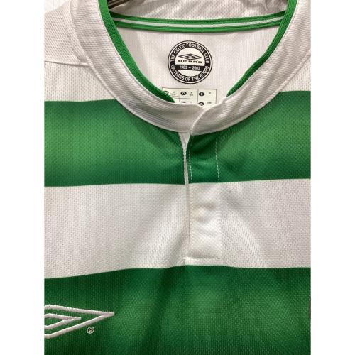 UMBRO (アンブロ) ゲームシャツ 01331335 Celtic FC セルティックFC 03/04 ホーム メンズ SIZE M グリーン×ホワイト