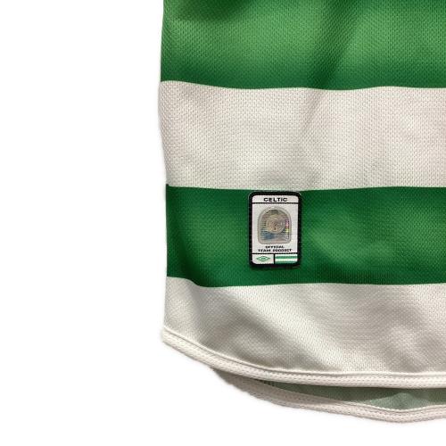 UMBRO (アンブロ) ゲームシャツ 01331335 Celtic FC セルティックFC 03/04 ホーム メンズ SIZE M グリーン×ホワイト
