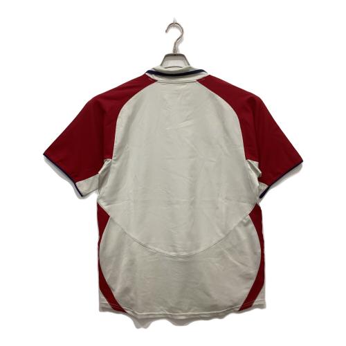 NIKE (ナイキ) ゲームシャツ パリ・サンジェルマン 03/04 アウェイ メンズ SIZE M アイボリー×レッド