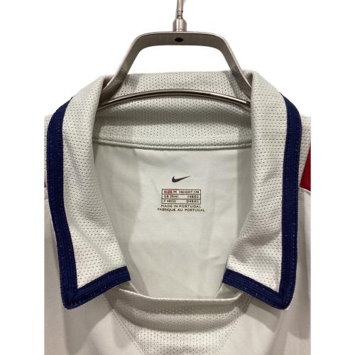 NIKE (ナイキ) ゲームシャツ パリ・サンジェルマン 03/04 アウェイ メンズ SIZE M アイボリー×レッド