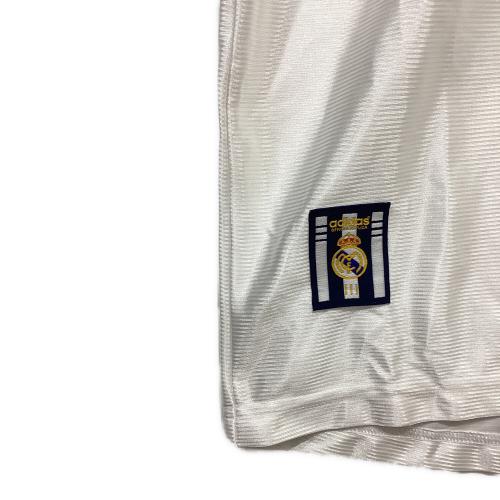 adidas (アディダス) ゲームシャツ JJ3801 レアル・マドリード 99/00 ホーム 復刻 メンズ SIZE L ホワイト