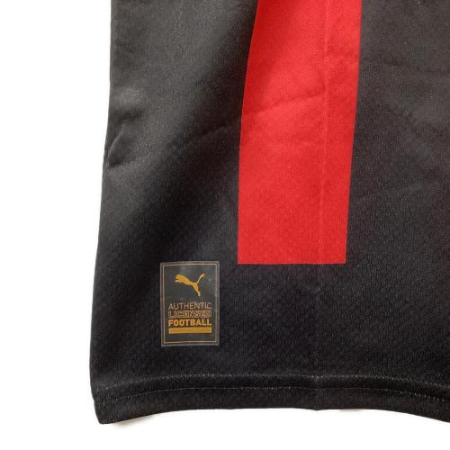 PUMA (プーマ) ゲームシャツ 765824-01 ACミラン 22/23 ホーム イブラヒモビッチ メンズ SIZE S ブラック×レッド