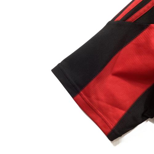 adidas (アディダス) ゲームシャツ P96288 ACミラン 10/11 ホーム  メンズ SIZE S ブラック×レッド