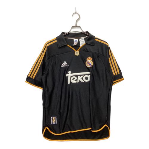 adidas (アディダス) ゲームシャツ JW1992 レアル・マドリード 99/00 アウェイ 復刻 メンズ SIZE L ブラック