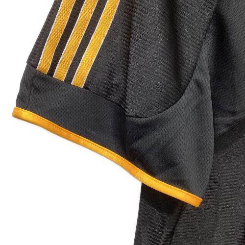 adidas (アディダス) ゲームシャツ JW1992 レアル・マドリード 99/00 アウェイ 復刻 メンズ SIZE L ブラック