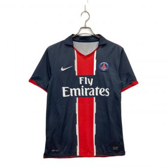 NIKE (ナイキ) ゲームシャツ 382447-401 パリサンジェルマン 10/11 アウェイ メンズ SIZE M ネイビー