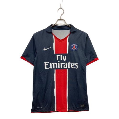 NIKE (ナイキ) ゲームシャツ 382447-401 パリサンジェルマン 10/11 アウェイ メンズ SIZE M ネイビー