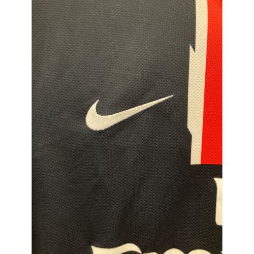 NIKE (ナイキ) ゲームシャツ 382447-401 パリサンジェルマン 10/11 アウェイ メンズ SIZE M ネイビー
