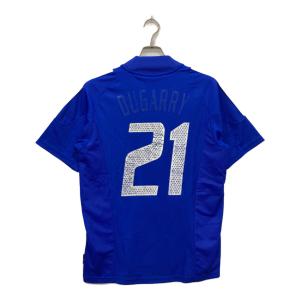 adidas (アディダス) ゲームシャツ AHJ001 フランス代表 2002 ホーム DUGARRY デュガリー  メンズ SIZE M ブルー