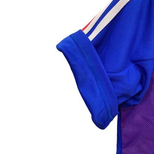 adidas (アディダス) ゲームシャツ AHJ001 フランス代表 2002 ホーム DUGARRY デュガリー  メンズ SIZE M ブルー
