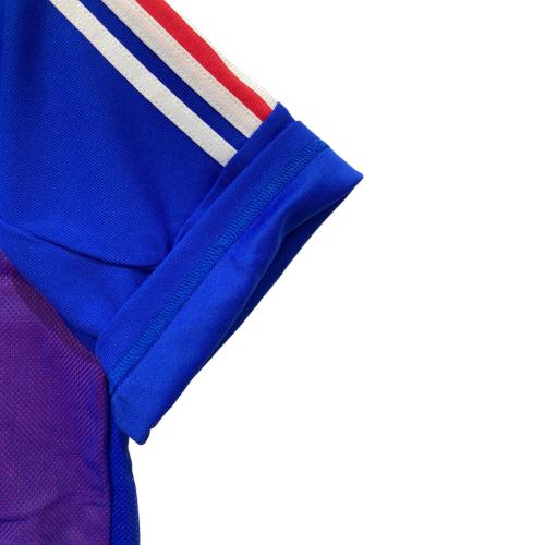 adidas (アディダス) ゲームシャツ AHJ001 フランス代表 2002 ホーム DUGARRY デュガリー  メンズ SIZE M ブルー