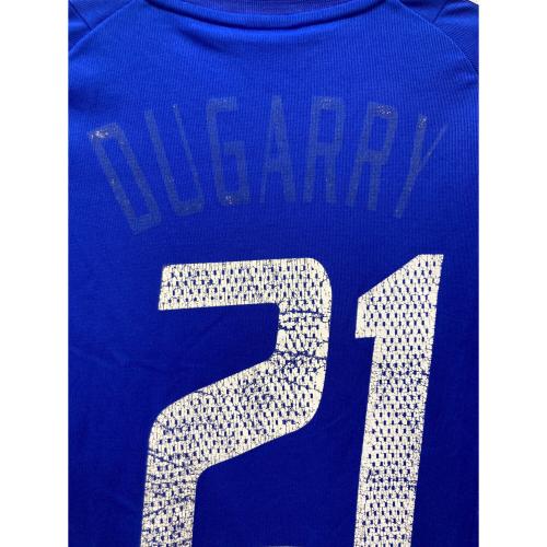 adidas (アディダス) ゲームシャツ AHJ001 フランス代表 2002 ホーム DUGARRY デュガリー  メンズ SIZE M ブルー