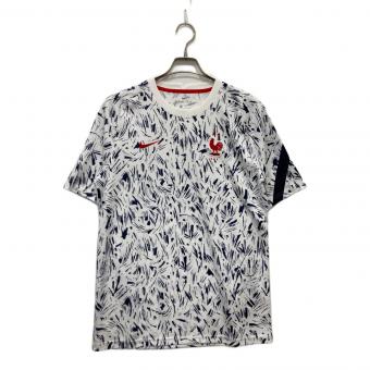 NIKE (ナイキ) ゲームシャツ CD2578-100 フランス代表 2020 プレマッチ ＋ メンズ SIZE L ホワイト