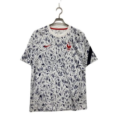 NIKE (ナイキ) ゲームシャツ CD2578-100 フランス代表 2020 プレマッチ ＋ メンズ SIZE L ホワイト
