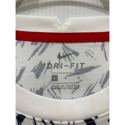 NIKE (ナイキ) ゲームシャツ CD2578-100 フランス代表 2020 プレマッチ ＋ メンズ SIZE L ホワイト
