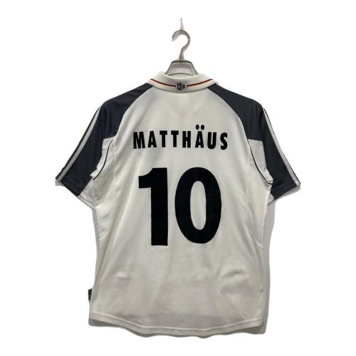 adidas (アディダス) ゲームシャツ ドイツ代表 2000年 ホーム ローターマテウス ＋ メンズ SIZE L ホワイト