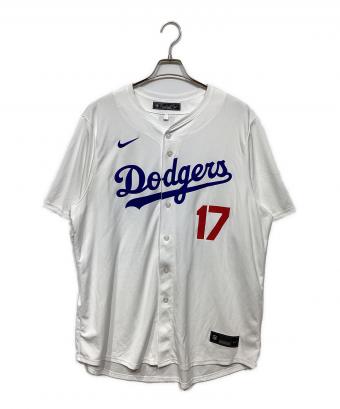 NIKE (ナイキ) ドジャースリミテッドレプリカユニフォーム ホワイト サイズ:XXL