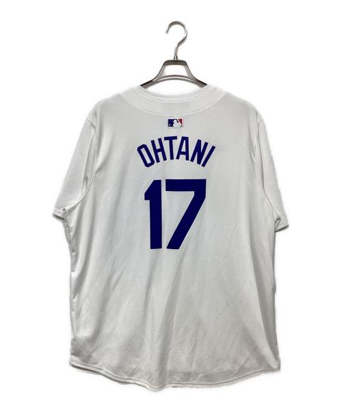 NIKE (ナイキ) ドジャースリミテッドレプリカユニフォーム ホワイト サイズ:XXL