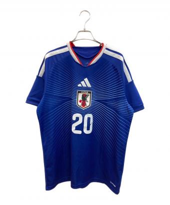 adidas (アディダス) 日本代表 2026 ホーム レプリカ ユニフォーム/20番/久保建英 ブルー サイズ:2XL