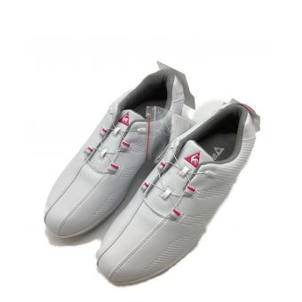 le coq sportif GOLF (ルコック スポルティフ ゴルフ) ゴルフシューズ レディース SIZE 23.5cm ホワイト QQ3NJA00