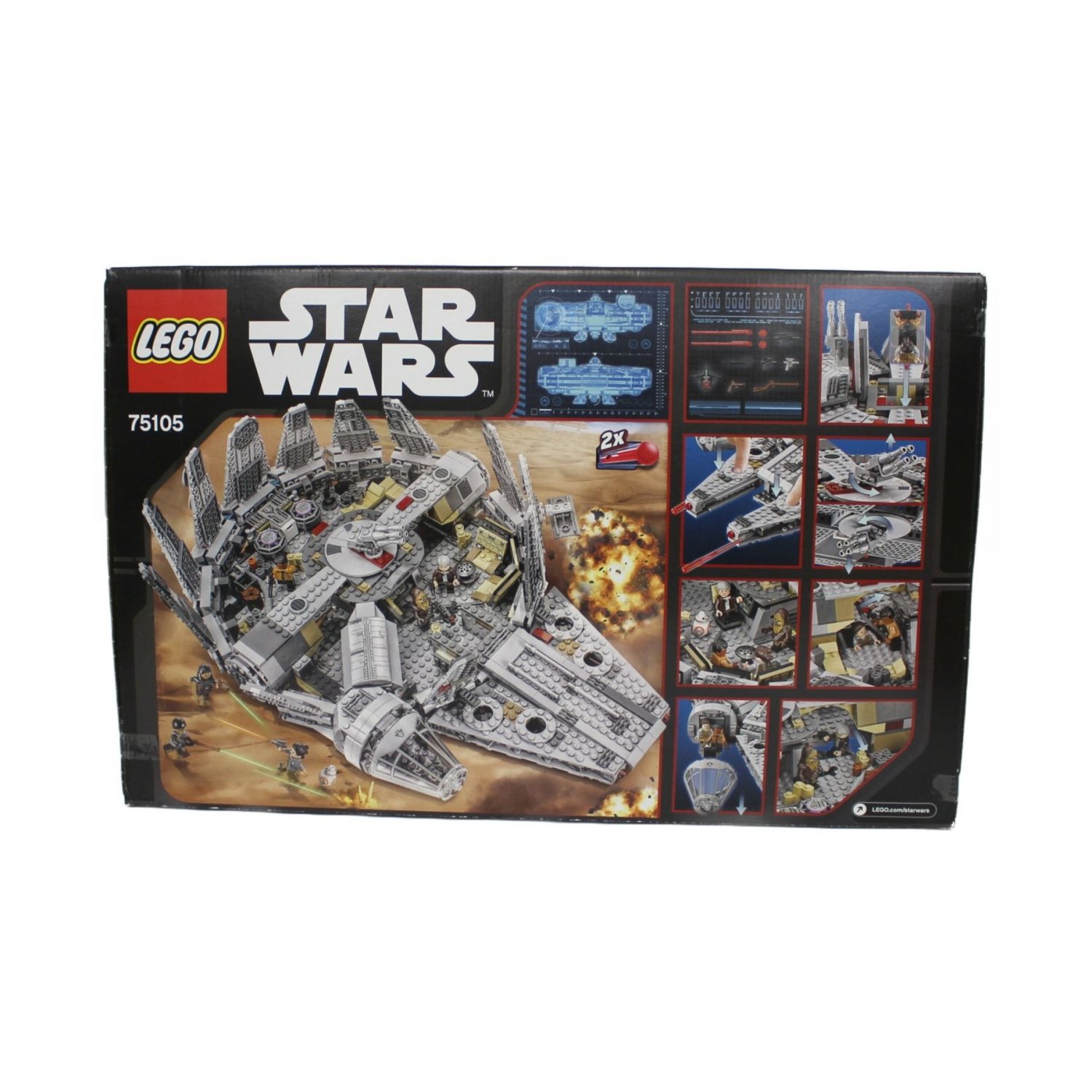 LEGO (レゴ) レゴブロック ミレニアムファルコン STAR WARS Falcon｜トレファクONLINE