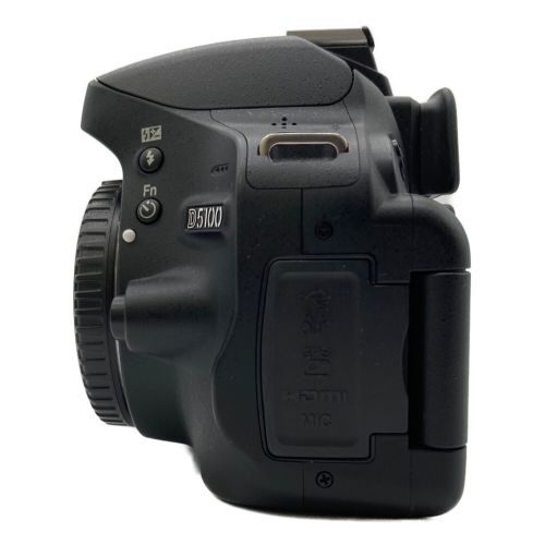 Nikon (ニコン) デジタル一眼レフカメラ NIKKOR 108-105 レンズキット SDカード挿入口破損有 D5100 1690万画素 専用電池 2037199