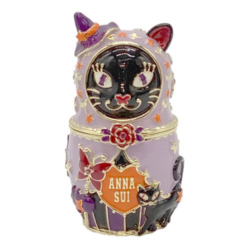 ANNA SUI (アナスイ) キャット小物入れ 黒猫モチーフ｜トレファクONLINE