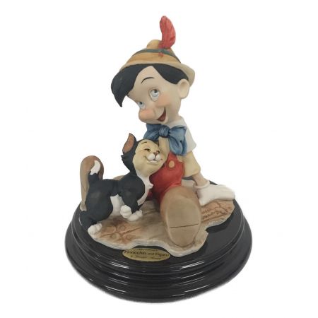 DISNEY (ディズニー) フィギュリン Giuseppe Armani ジョゼッペ・アルマーニ  Pinocchio & Figaro 『ピノキオとフィガロ』