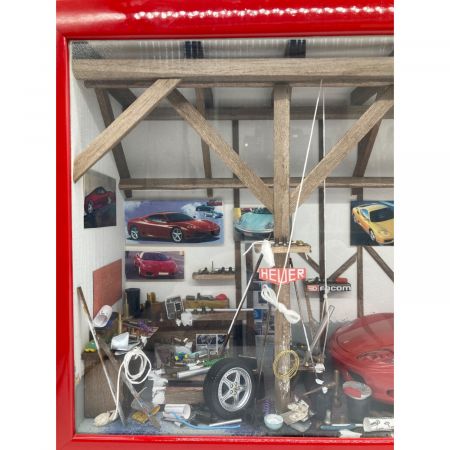 リシャールボックス フェラーリ パトリック・リシャール ※額上部凹み小 Car Garage 1309 Series ミディアムサイズ