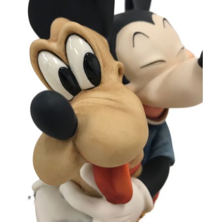 DISNEY (ディズニー) フィギュリン Giuseppe Armani ジョゼッペ・アルマーニ 1746C Micky Mouse & Pluto 『ミッキーマウス&プルート』
