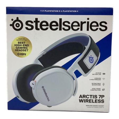 steelseries (スティールシリーズ) ワイヤレスゲーミングヘッドセット Arctis 7P Wireless 61467 動作確認済み 6146742513052102387
