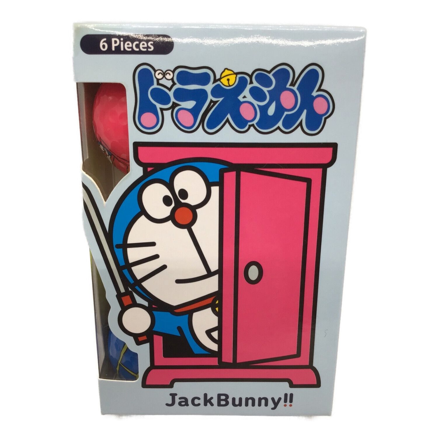 JACK BUNNY (ジャックバニー) ゴルフボール ×ドラえもん 6Pセット 希少