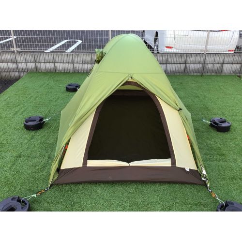 ARAI TENT(アライテント) ソロテント グリーン、チョコレート