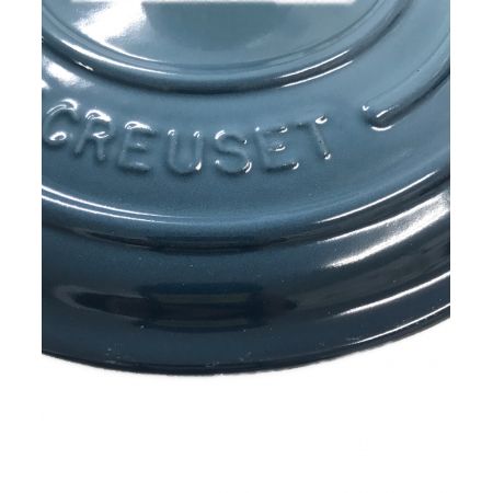 LE CREUSET (ルクルーゼ) シグニチャーココット・ロンド ブルー 2.4L