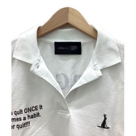 FR2 GOLF (エフアールツー ゴルフ) ゴルフウェア(トップス) レディース SIZE S ホワイト ポロシャツ