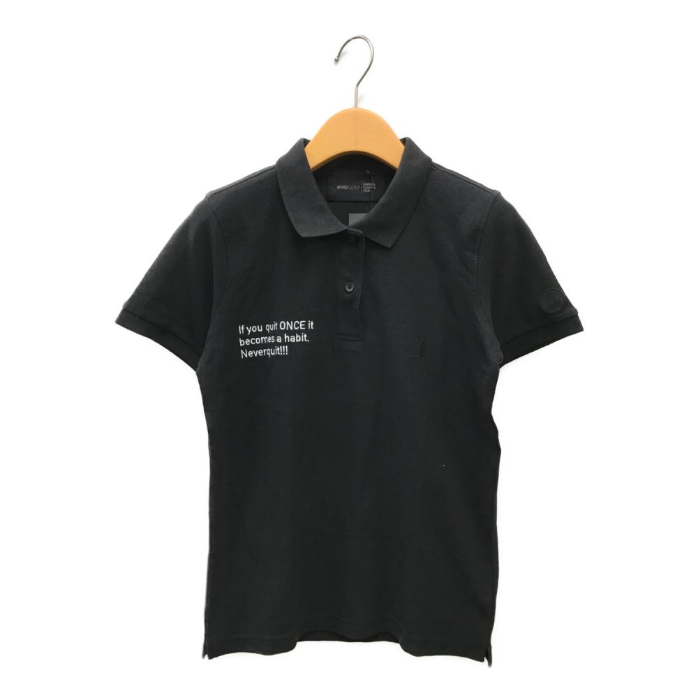 FR2 Golf ポロシャツ ブラック Lサイズ - ウエア(男性用)