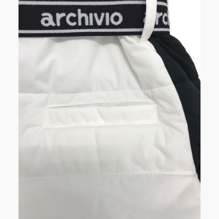 archivio (アルチビオ) ゴルフウェア中綿ベスト ホワイト サイズ:40