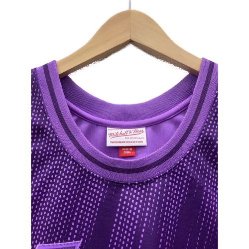 LOSANGELES LAKERS バスケットボールユニフォーム メンズ SIZE L パープル シャキールオニール【34】 Mitchell & Ness